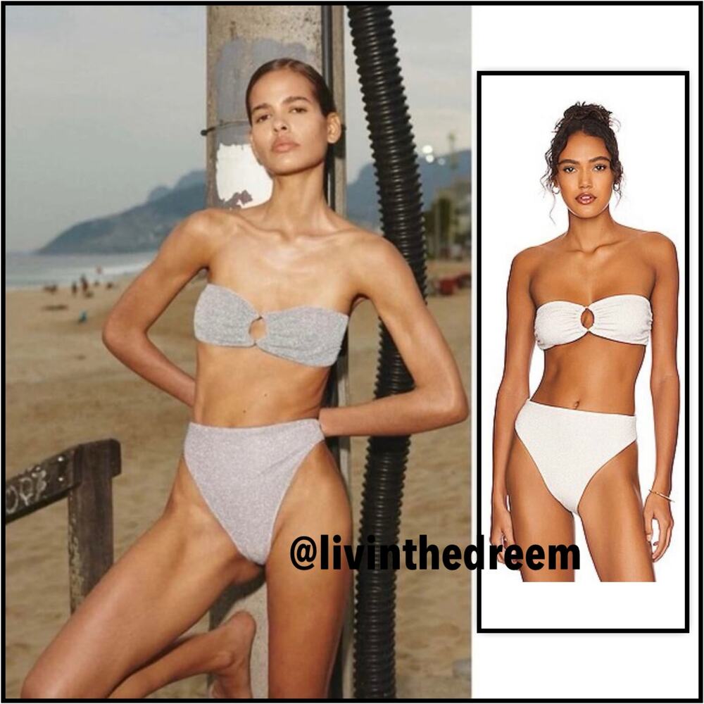 BAOBAB Nala Bikini Top ( XL) & High Waist Bottom (M) $220